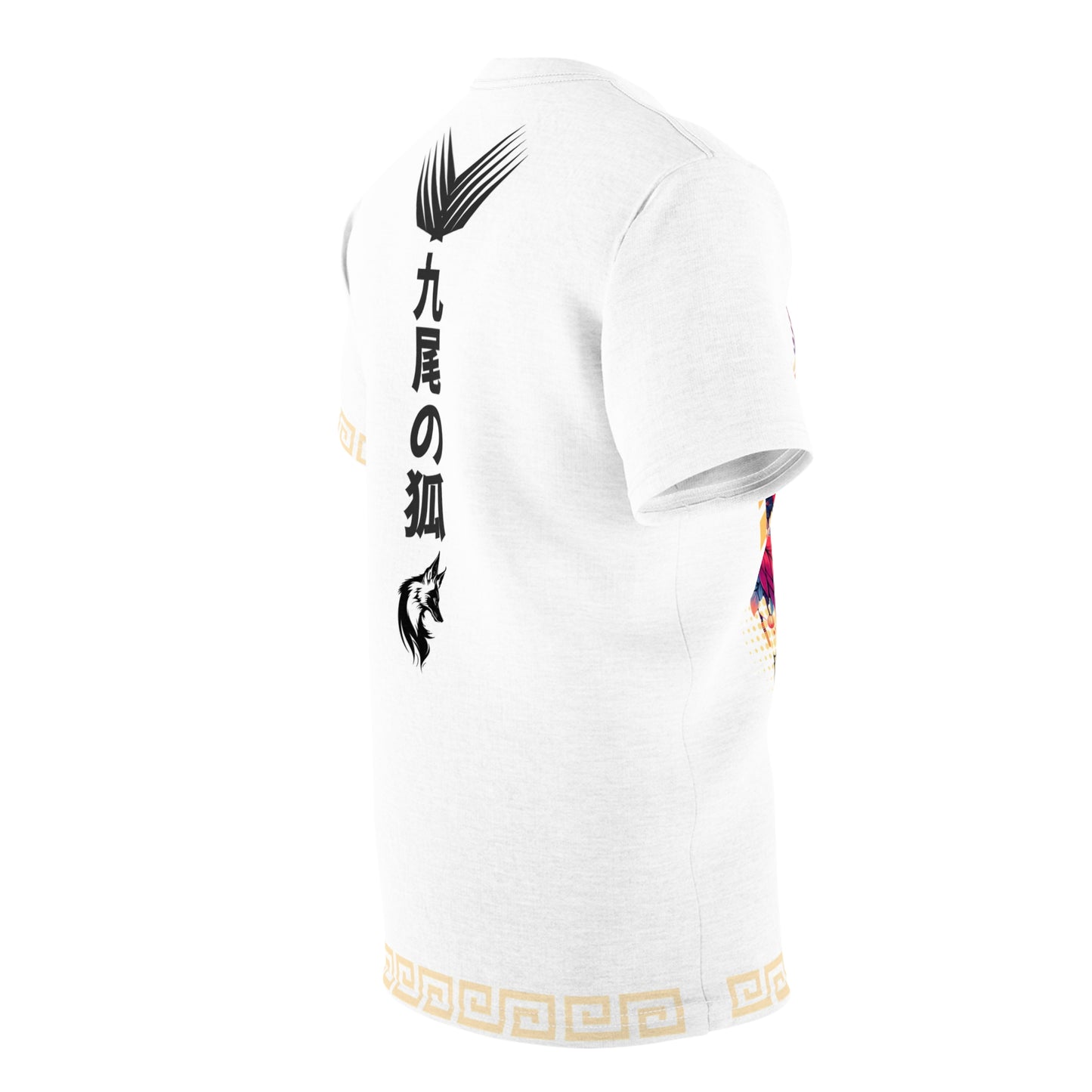 Kitsune, Nine-tailed Fox - Unisex AOP Tee