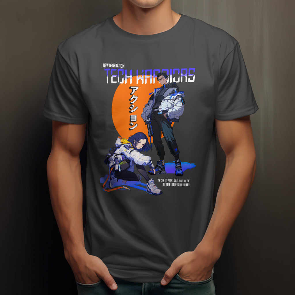 New_Generation_Tech_Warriors_for_Hire_Unisex_T-Shirt__Charcoal__Mockup_3