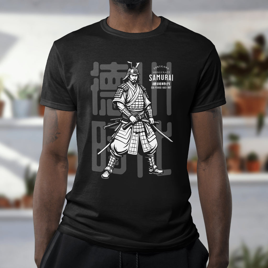 Tokugawa_Shogunate_Samurai_Unisex_T-Shirt__Black__Mockup_1