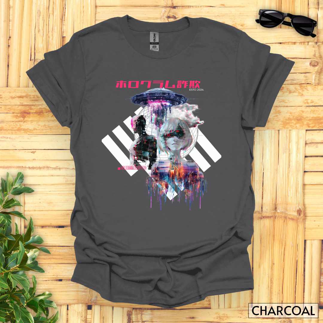 Alien_Hologram_Deception_Unisex_T-Shirt__Charcoal__FBIG_Mockup