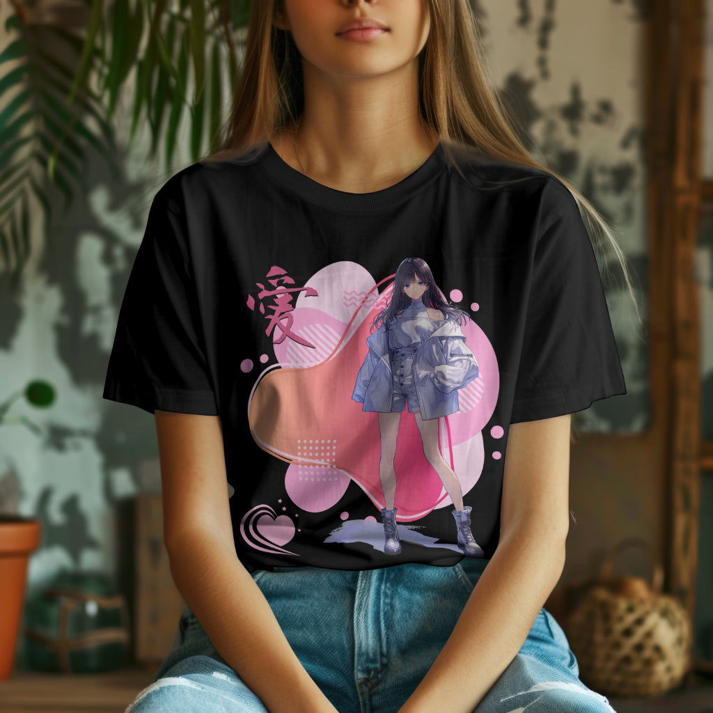 Anime_Teen_Love_v2_T-Shirt__Black__Mockup_2