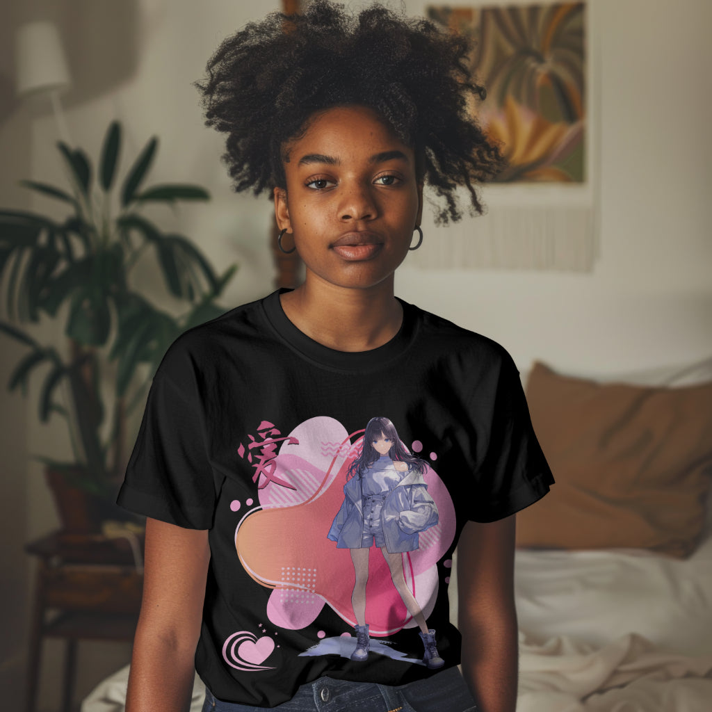 Anime_Teen_Love_v2_T-Shirt__Black__Mockup_3