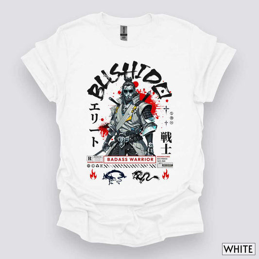 Badass_Bushido_Samurai_Warrior_Unisex_T-Shirt__White__Mockup
