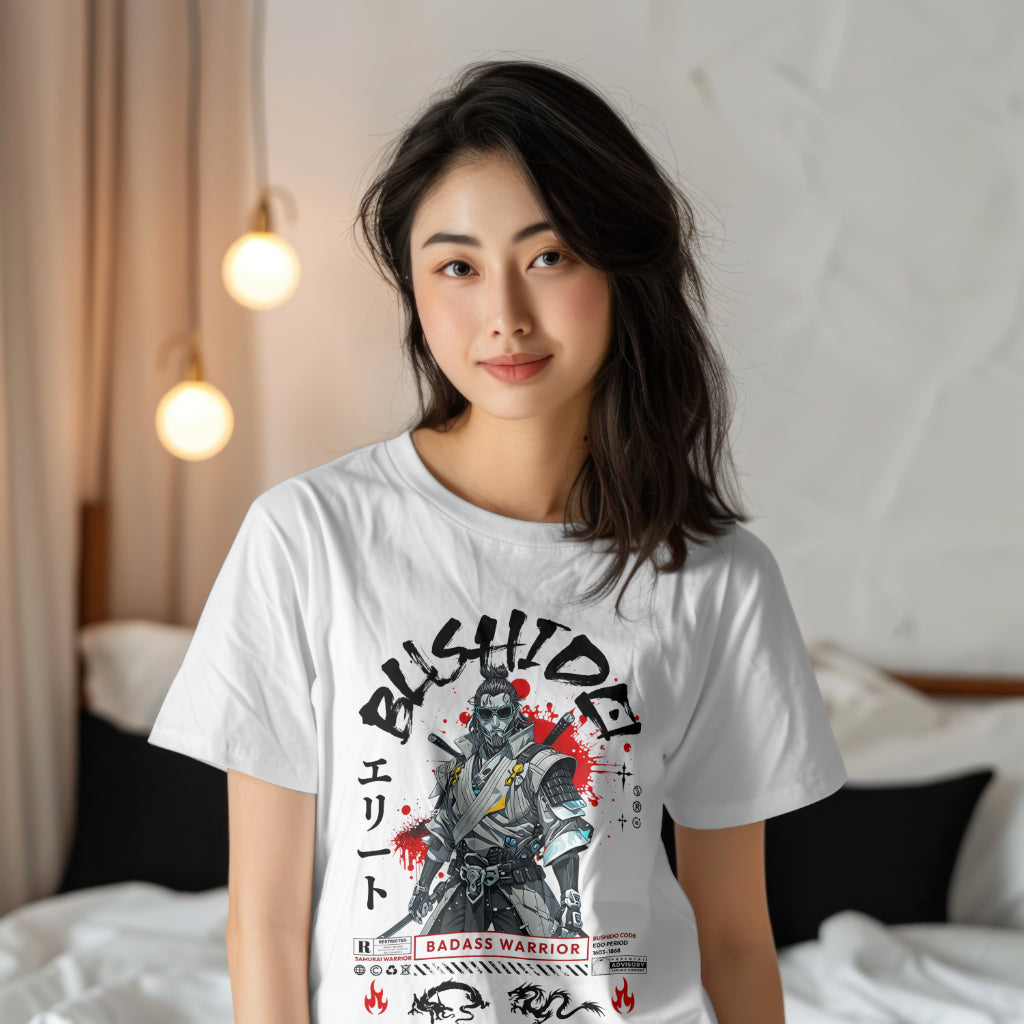 Badass_Bushido_Samurai_Warrior_Unisex_T-Shirt__White__Mockup_2