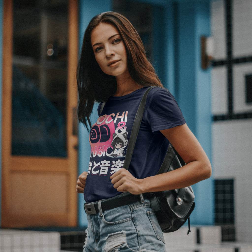 Mochi_and_Music_Unisex_T-Shirt__Navy__Mockup_2