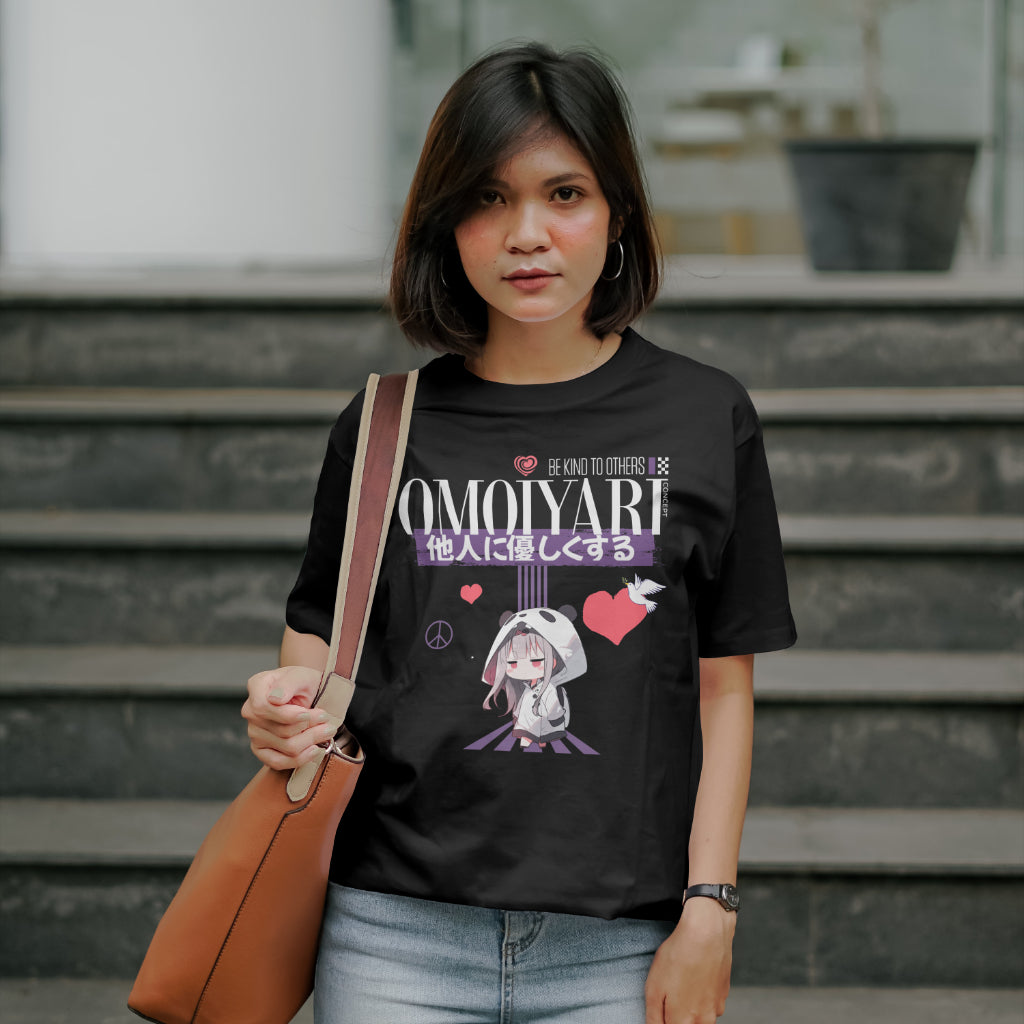 Omoiyari_Be_Kind_to_Others_Cutie_Unisex_T-Shirt__Black__Mockup_2