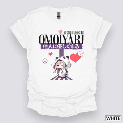 Omoiyari_Be_Kind_to_Others_Cutie_Unisex_T-Shirt__White__Mockup