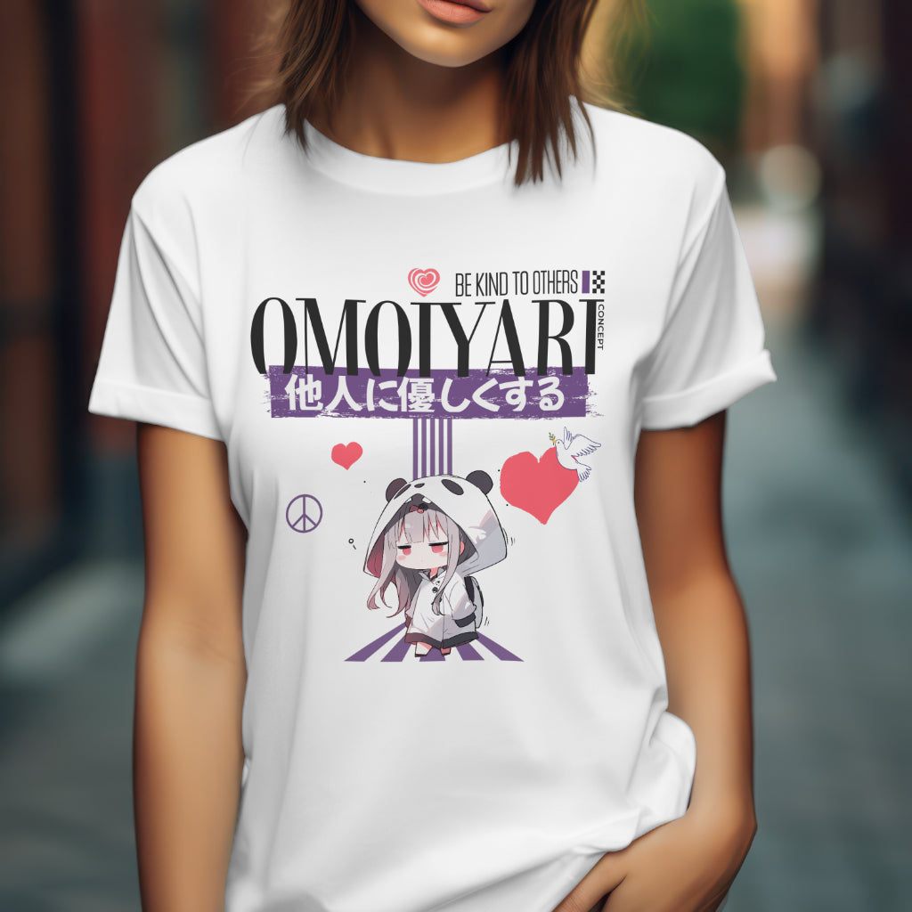 Omoiyari_Be_Kind_to_Others_Cutie_Unisex_T-Shirt__White__Mockup_1
