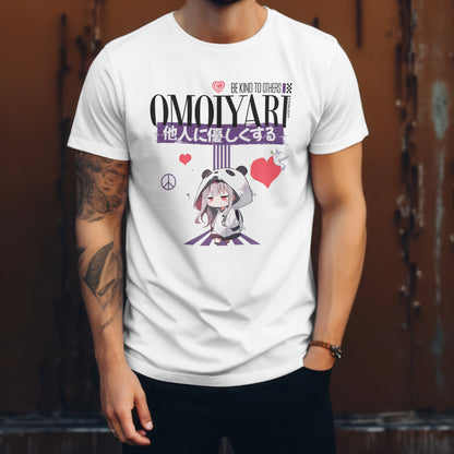 Omoiyari_Be_Kind_to_Others_Cutie_Unisex_T-Shirt__White__Mockup_3